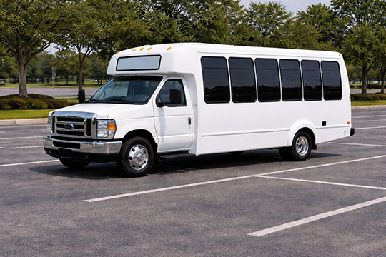 20-passenger minibus available for charter in Orem, UT